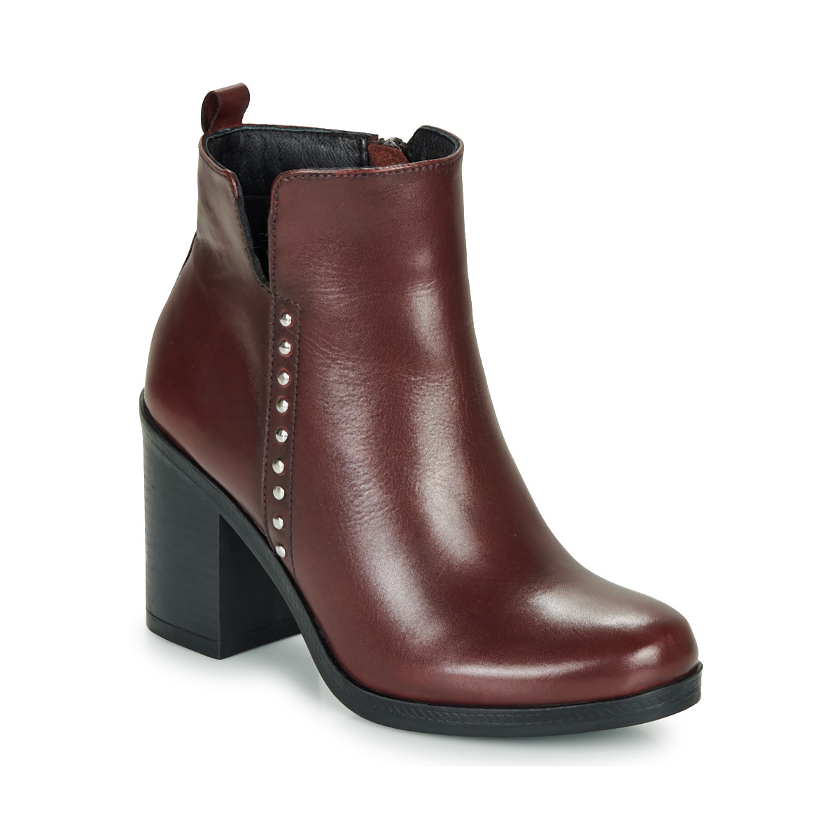 Bottines Femme André NOURA bordeaux