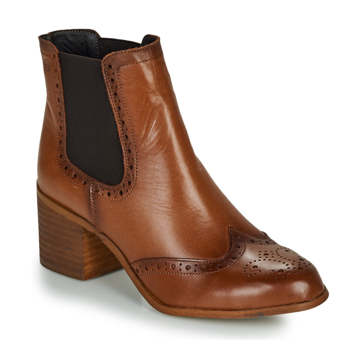 Bottines Betty London LARISSA Cognac