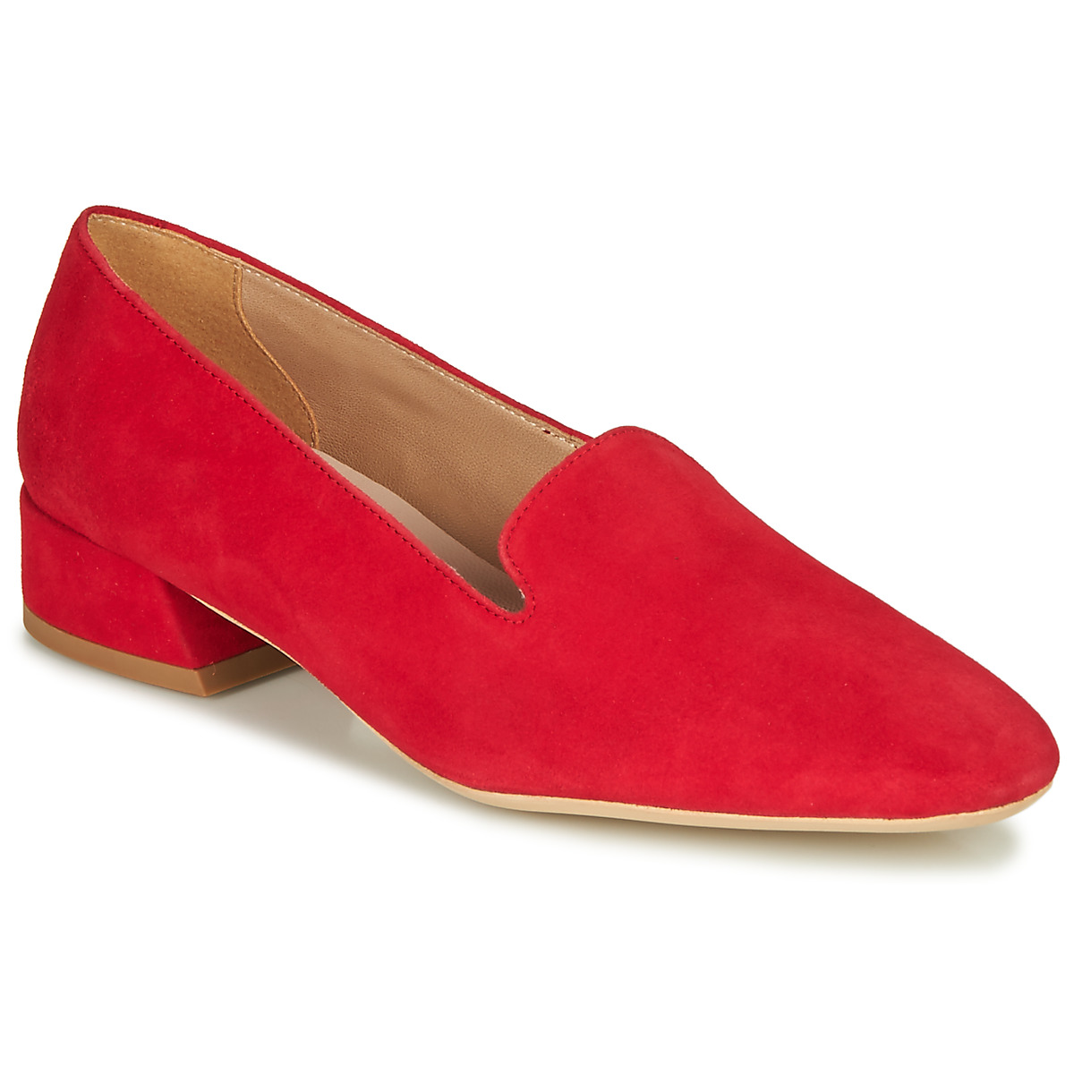 Mocassins Femme André JUBBA Rouge