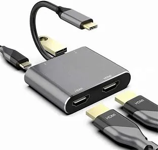 Adaptateur USB 3.0 type C mâle vers HDMI femelle 4k 1080p à 60 Hz images par seconde