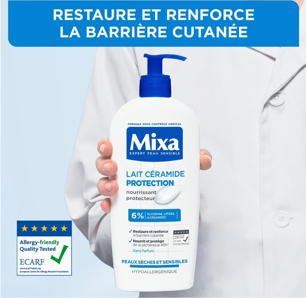 Mixa Lait corps céramide protection 250ml